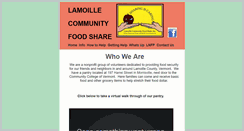 Desktop Screenshot of lcfoodshare.org